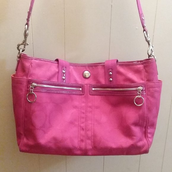 Coach Baby Diaper Bag - used still in great shape - Picture 1 of 4